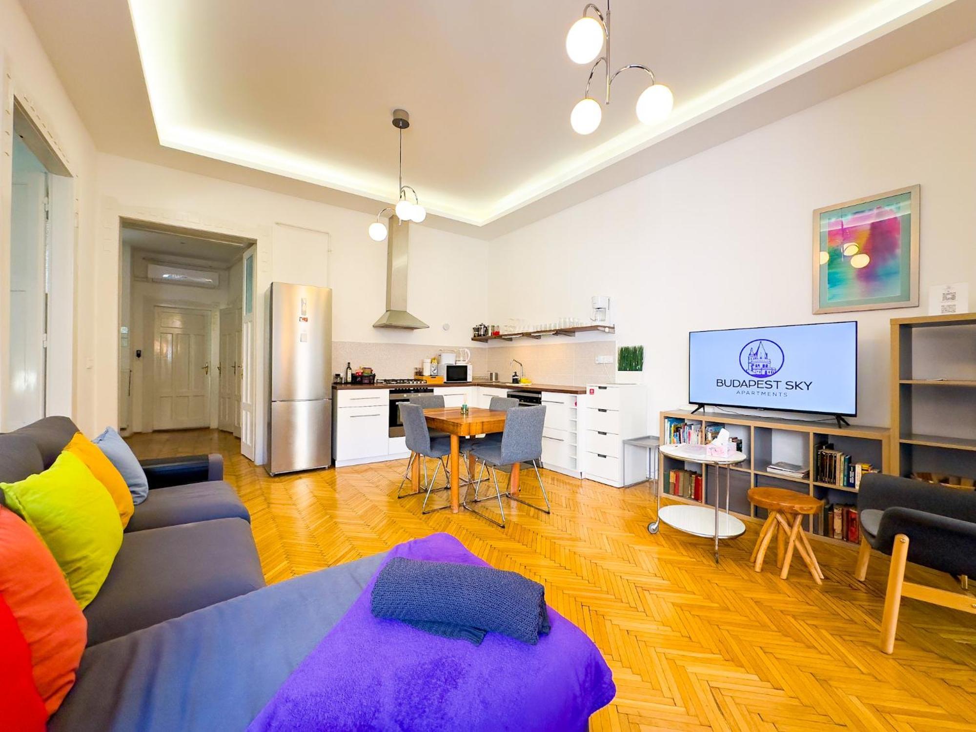 Spacious 4Br Oasis In Central Budapest - Bp Sky Kültér fotó